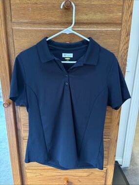 Greg Norman Collection Navy Short Sleeve Polo